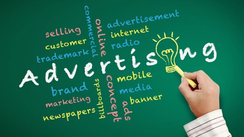 Advertising wordcloud | Cloud Surfing Media Digital Marketing